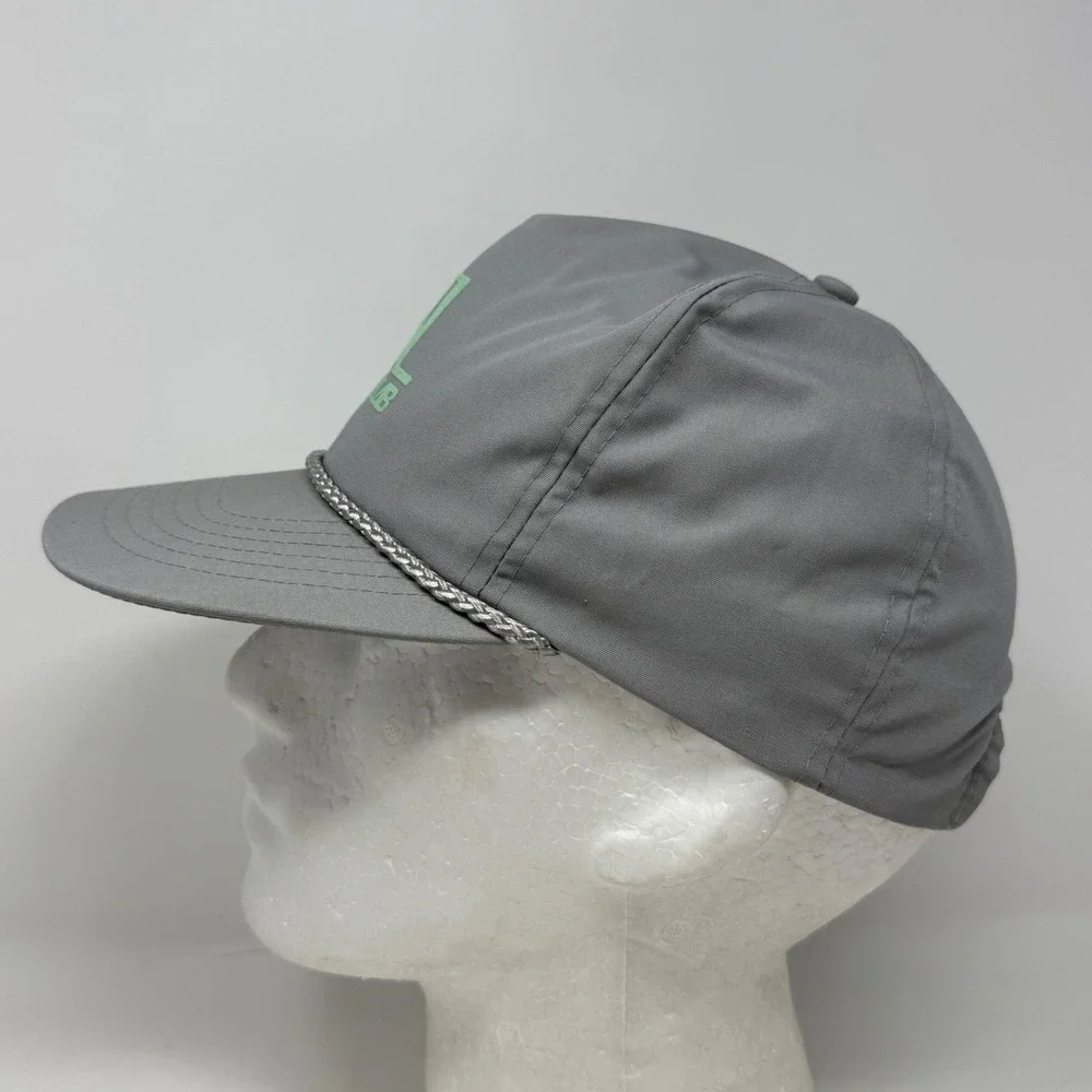 Vintage Otto Cap Shel Lab Gray Rope Hat Mens‎ Adjustable Tech Workwear Hat